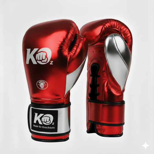 KOz Red Velcro-Lace